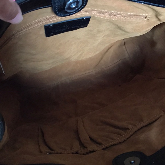 Patricia Nash Two Tone Toscano Leather Tote NWT - Picture 5 of 8